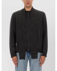 MM6 by Maison Margiela - Wool-Blend Cardigan With Scarf - Lyst