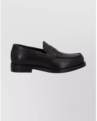 BOSS - Leather Dressletic Loafers - Lyst