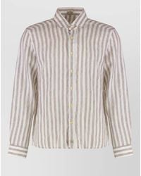 Sonrisa - Striped Linen Shirt - Lyst
