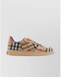 Burberry - Check Terrace Low-Top Sneakers - Lyst