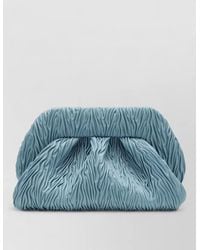 THEMOIRÈ - Ruched Texture Soft Structure Clutch Bag - Lyst