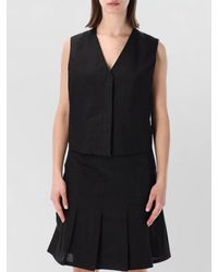 Our Legacy - Soot Linen Blend Waistcoat - Lyst