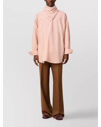 Ami Paris - Cotton Bandana Long-Sleeve Shirt - Lyst