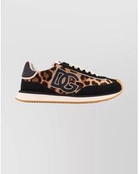 Dolce & Gabbana - Leopard Print Sneakers - Lyst