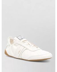 Chloé - Silk Nylon Sneakers Elasticated Panels Round Toe - Lyst