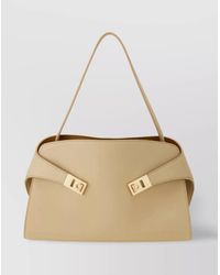 Ferragamo - Hug S Soft Shoulder Bag - Lyst