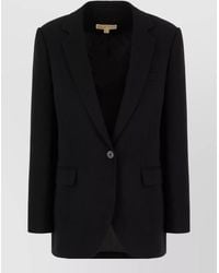 Michael Kors - Triacetate Blend Single Breasted Blazer - Lyst