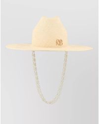 Ruslan Baginskiy - Wide Brim Hat Decorative Chain Detail - Lyst