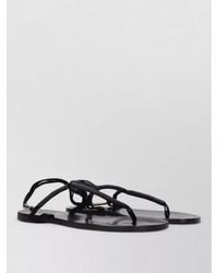 Isabel Marant - Leather Flip-Flop Sandals - Lyst