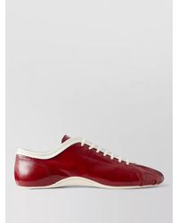 Dries Van Noten - Lace Up Low Top Rubber Sole Shoes - Lyst