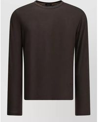 Herno - Wool Round-Neck T-Shirt - Lyst