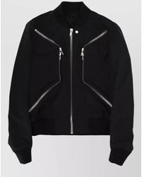 Rick Owens - Ribbed Bomber Jacket - Lyst