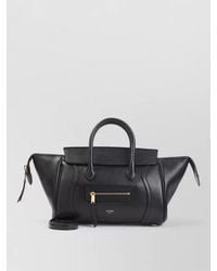 Celine - Leather Small Luggage Bag - Lyst