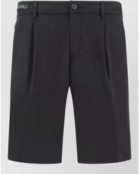 Paul & Shark - Tailored Bermuda Shorts Pleats Pockets Loops - Lyst