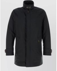 Moorer - Polyester Blend Duca Jacket High Collar - Lyst