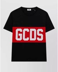 Gcds - Band Logo Crew Neck Short Sleeve T-Shirt - Lyst