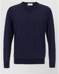Ballantyne - V Neck Knitwear Long Sleeve Sweater - Lyst