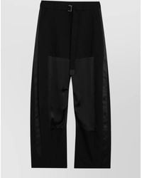 Sacai - Tailored Pants Belt Loops Side Panels - Lyst
