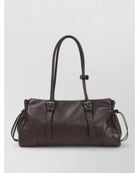 Prada - Soft Calf Leather Tote Bag - Lyst
