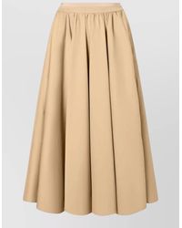 Patou - Solid Maxi Skirt - Lyst