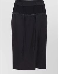 Maison Margiela - Acetate High-Rise Midi Skirt - Lyst