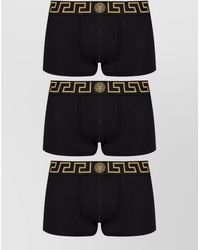 Versace - Underwear Set Elastic Waistband Logo Detail - Lyst