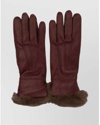 Restelli - Leather Gloves - Lyst