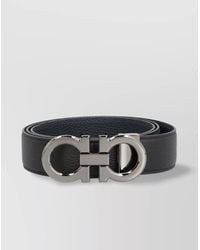 Ferragamo - Reversible Calf Leather Belt - Lyst