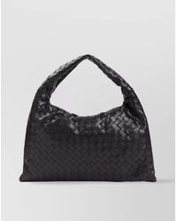 Bottega Veneta - Hop Small Leather Shoulder Bag - Lyst