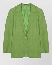 Tagliatore - Single Breasted Suit Jacket Notched Lapels - Lyst