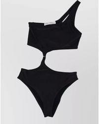 Niccolò Pasqualetti - Bikini One Shoulder Cut Out Ring Detail - Lyst
