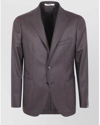 Tagliatore - Virgin Wool Suit Jacket - Lyst