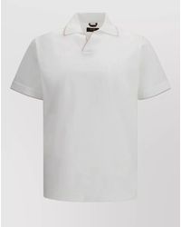 Moorer - Cotton Short-Sleeve Polo Shirt - Lyst