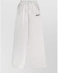 ROTATE BIRGER CHRISTENSEN - Organic Cotton Track Pants - Lyst