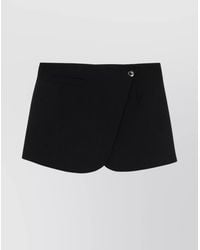 Coperni - Polyester Wrap Mini Skirt - Lyst