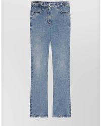 Givenchy - Denim Bootcut Trousers - Lyst