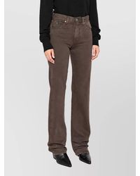 Jacob Cohen - Denim High-Rise Straight-Leg Jeans - Lyst