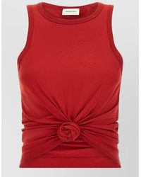 Magda Butrym - 08 Draped Rosette Top - Lyst