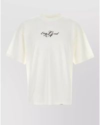 Represent - Cotton T Shirt Short Sleeves Crew Neck - Lyst