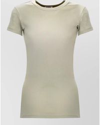 Filippa K - Fine Rib Slim-Fit T-Shirt - Lyst