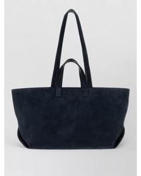A.P.C. - Le Drummer Suede Shopping Tote Bag - Lyst