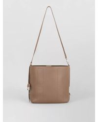 Hogan - H-Hobo Small Leather Tote Bag - Lyst