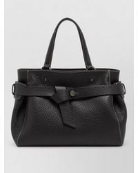 Gianni Chiarini - Miranda Tote Bag Contrast Stitching Strap - Lyst