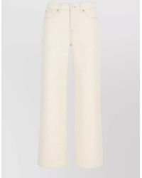 7 For All Mankind - Denim Pants Five Pocket Belt Loops - Lyst