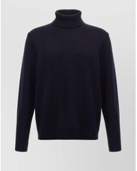 Zanone - Ribbed High Neck Sweater With Long Sleeves - Lyst