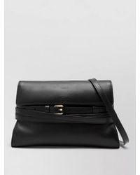Moschino - Shoulder Clutch Bag Adjustable Strap Buckle - Lyst
