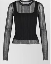 Sportmax - Viscose-Blend Trompe-L'Œil Sweater - Lyst