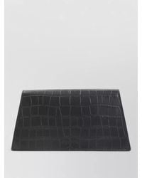 McQueen - Skull Mini Leather Clutch Bag - Lyst