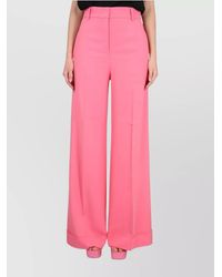Moschino - High-Rise Wide-Leg Trousers - Lyst