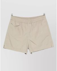 A.P.C. - Cotton Utility Deck Shorts - Lyst